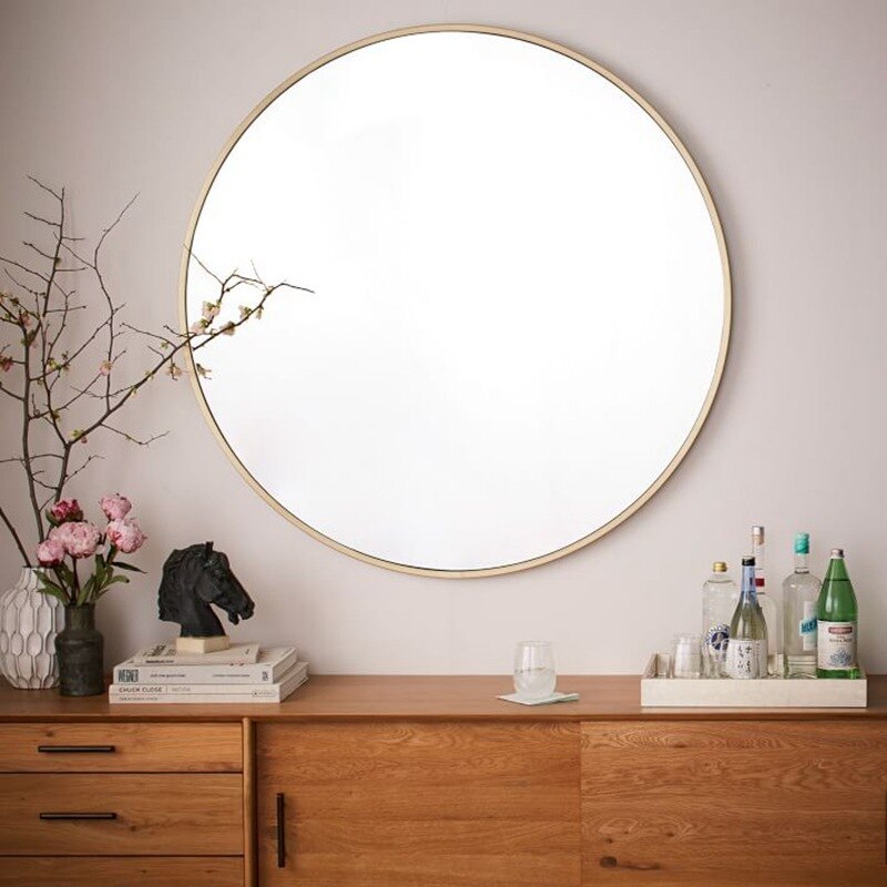 Bathroom wall decorative mirror