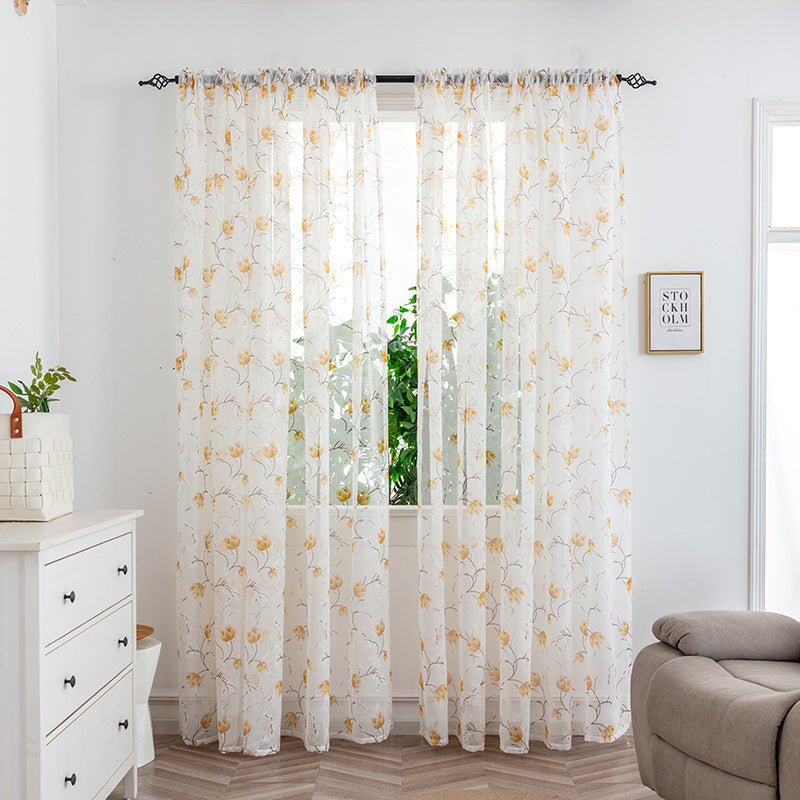 Mesh Bedroom Light Decorative Curtain